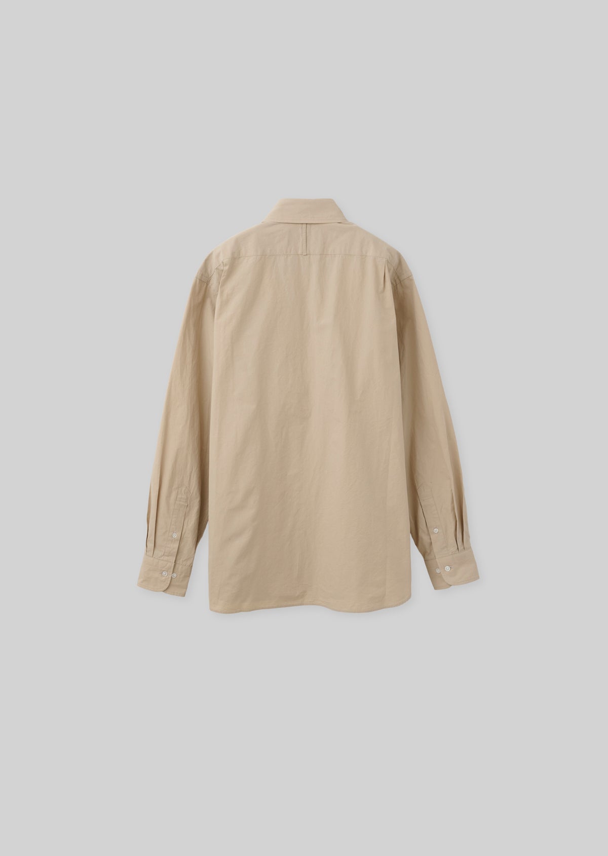 TYPEWRITER REGULAR COLLAR SHIRT BEIGE 8061-1112