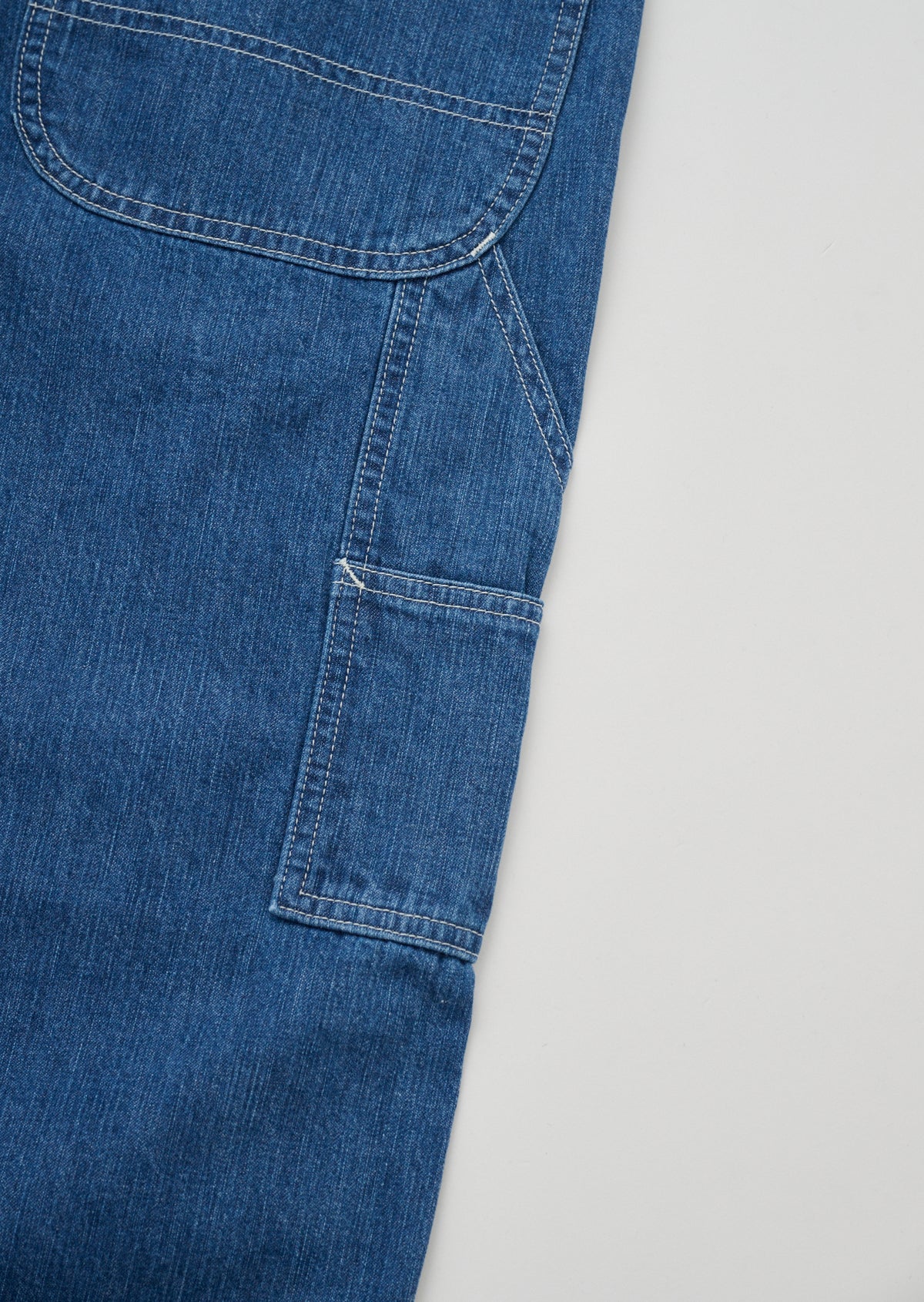 10oz LIGHT DENIM PAINTER PANTS	 MIDIUM INDIGO   8063-1413