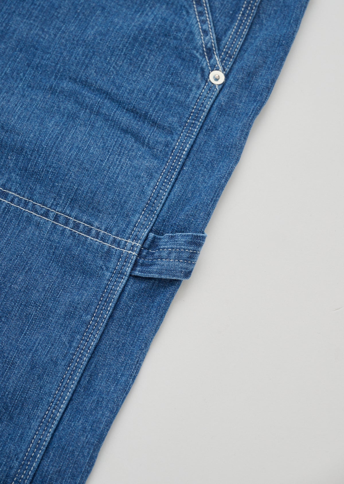 10oz LIGHT DENIM PAINTER PANTS	 MIDIUM INDIGO   8063-1413