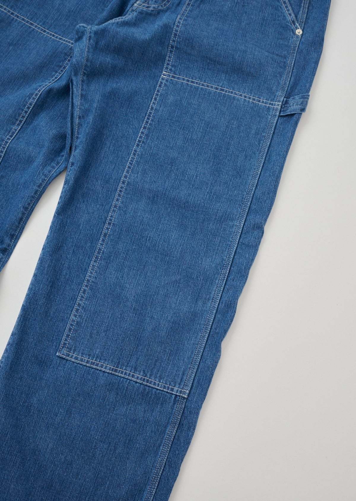 10oz LIGHT DENIM PAINTER PANTS	 MIDIUM INDIGO   8063-1413