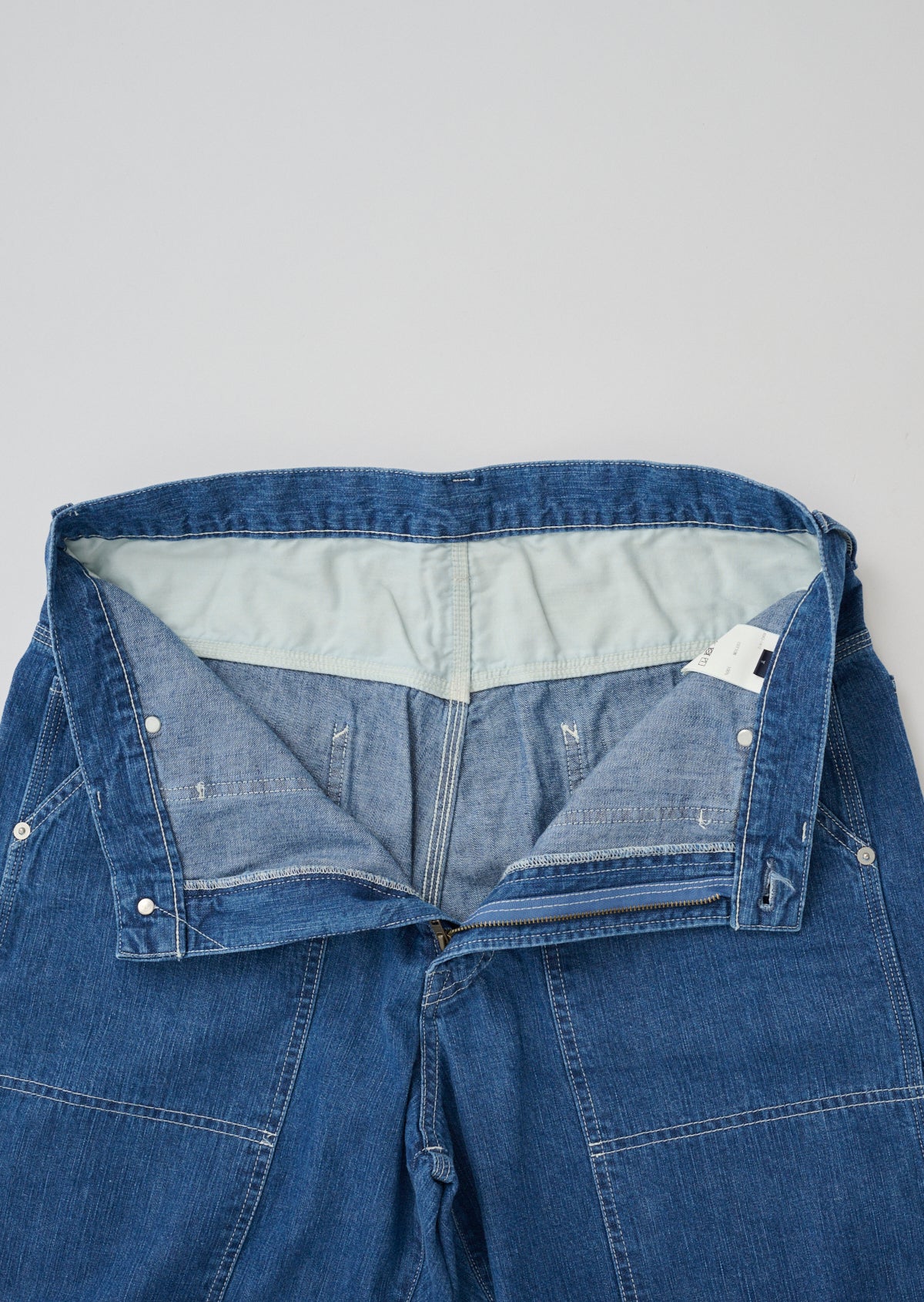 10oz LIGHT DENIM PAINTER PANTS	 MIDIUM INDIGO   8063-1413