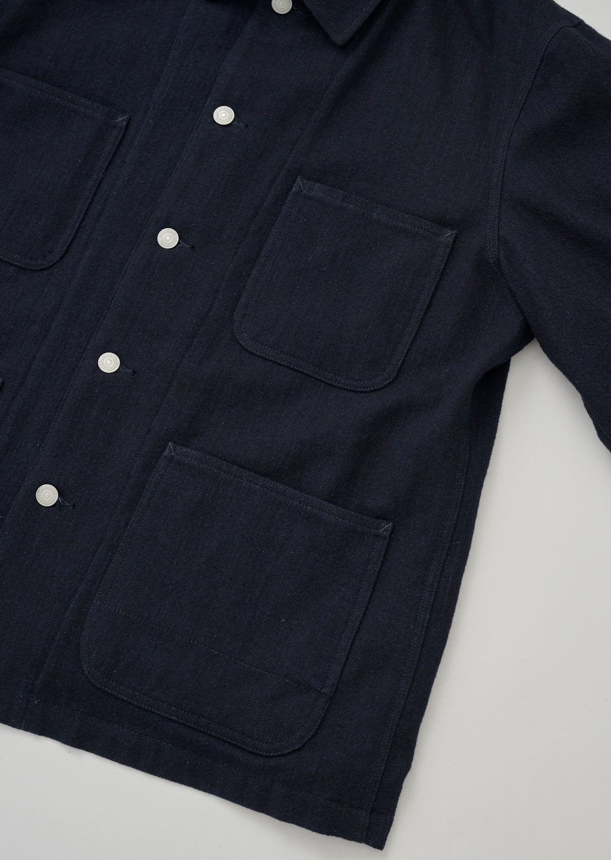 C/W DENIM SHORT COVERALL INDIGO  8063-2514