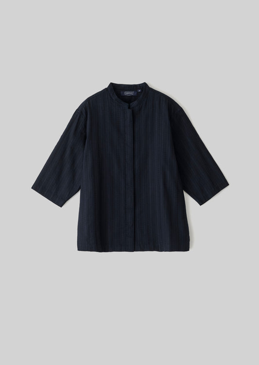 SHORT KURTA SHIRT NAVY 8241-1601