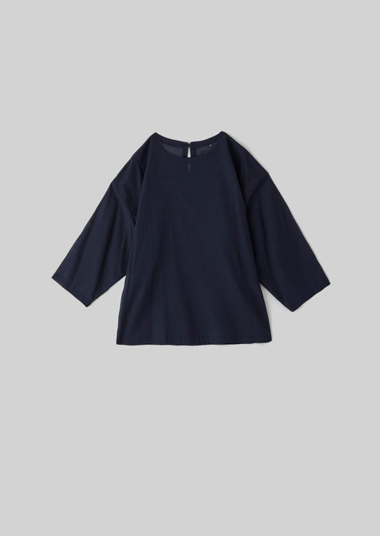 PULLOVER BLOUSE NAVY 8241-2501