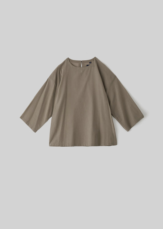 PULLOVER BLOUSE OLIVE GRAY 8241-2101