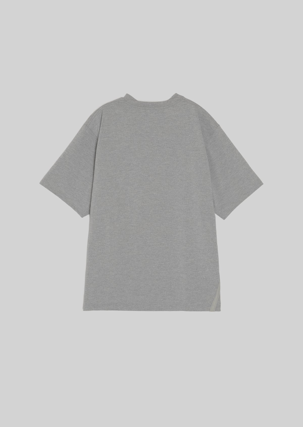 POLYESTER COTTON FEEL T-SHIRT GRAY 8001-1702