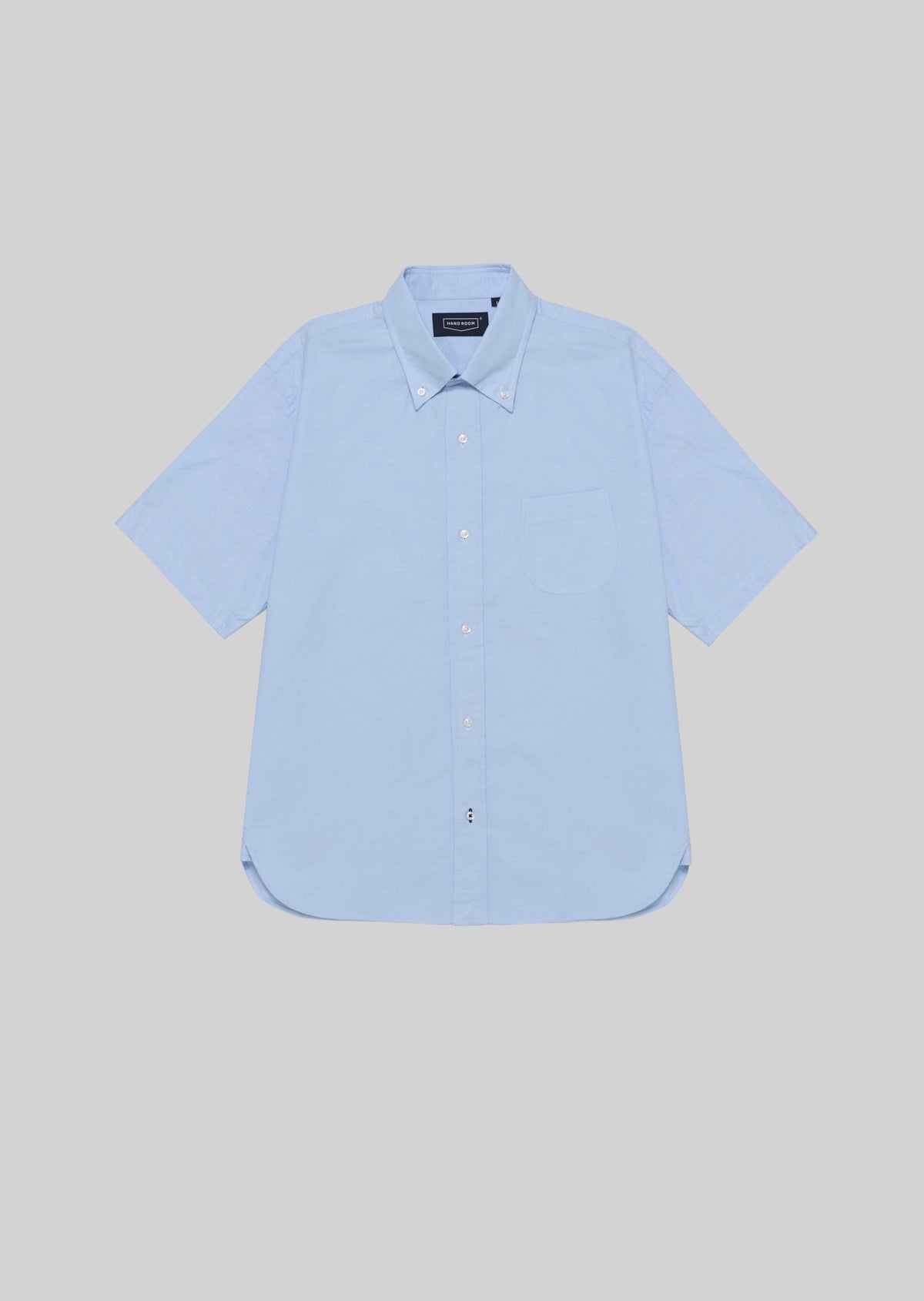 OX FORD BUTTON DOWN SHORT SLEEVE SHIRTS BLUE 8031-1603