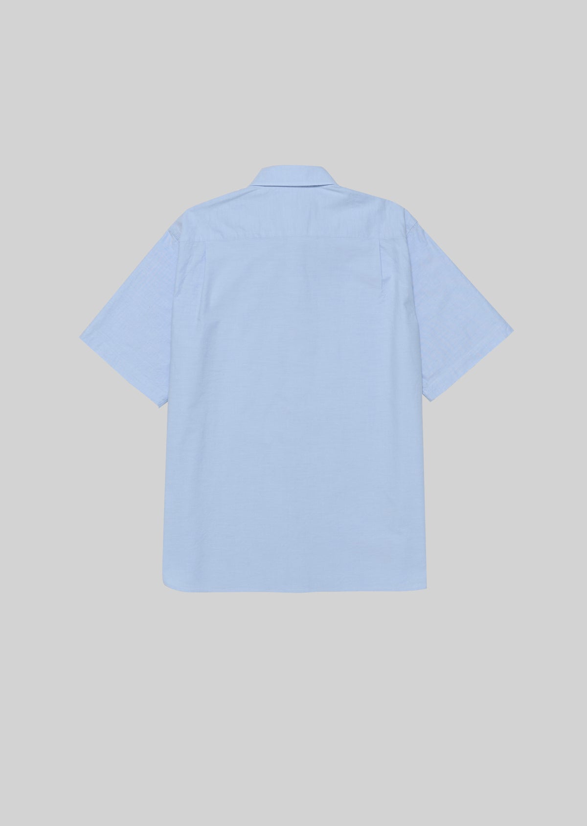 OX FORD BUTTON DOWN SHORT SLEEVE SHIRTS BLUE　8031-1603