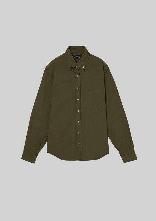 BUTTON DOWN SHIRT OLIVE 8223-1102